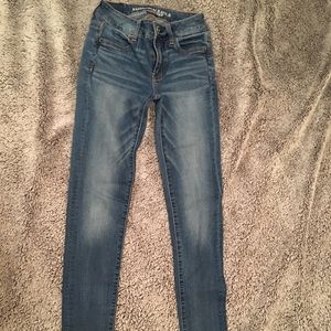 American Eagle Medium Wash Jeggings